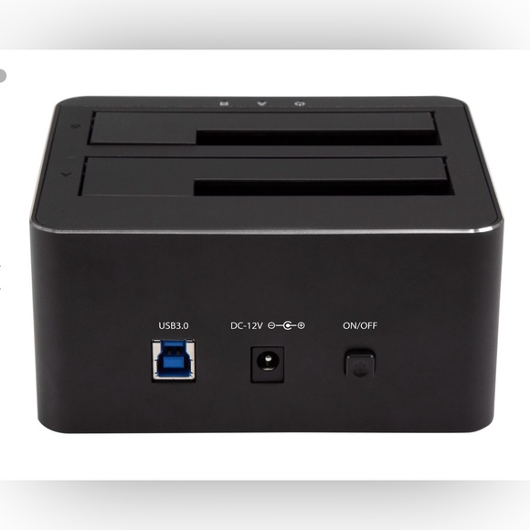 Startech Dual-Bay USB 3.0 to SATA Hard Drive Docking Station USB Hard Drive Dock - Picture 2 of 5